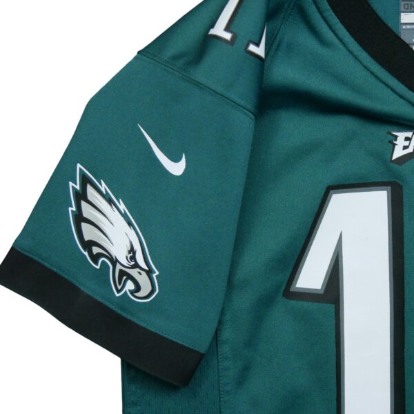 Maillot manches courtes enfant vert Nike Equipe Philadelphia Eagles QWE0180