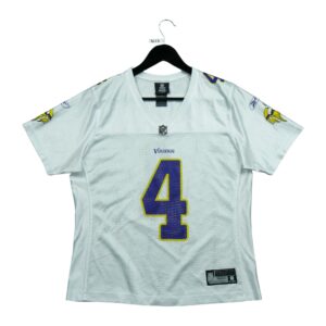 Maillot manches courtes femme blanc Reebok Equipe Minnesota Vikings QWE3673