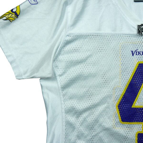 Maillot manches courtes femme blanc Reebok Equipe Minnesota Vikings QWE3673