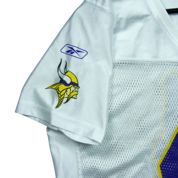 Maillot manches courtes femme blanc Reebok Equipe Minnesota Vikings QWE3673