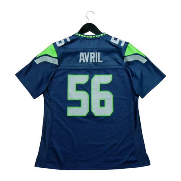 Maillot manches courtes femme bleu NFL Team Apparel Equipe Seattle Seahawks QWE3631