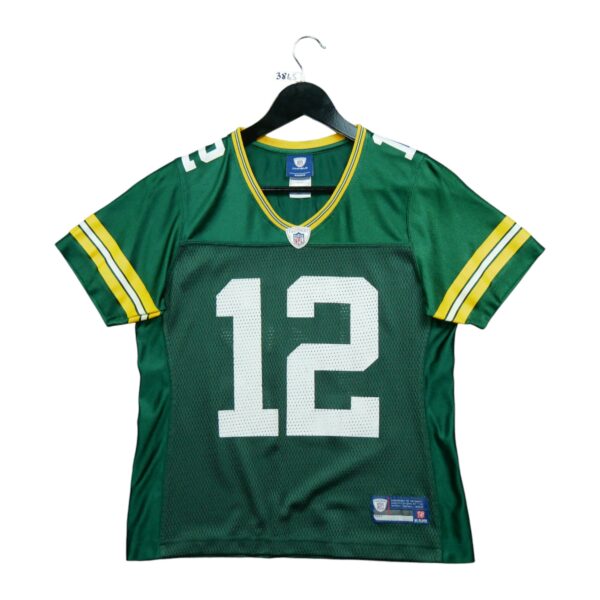 Maillot manches courtes femme vert NFL Team Apparel Equipe Green Bay Packers QWE3845