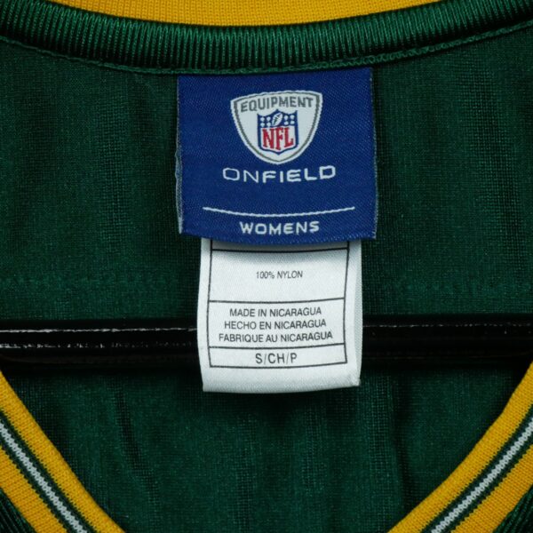 Maillot manches courtes femme vert NFL Team Apparel Equipe Green Bay Packers QWE3845