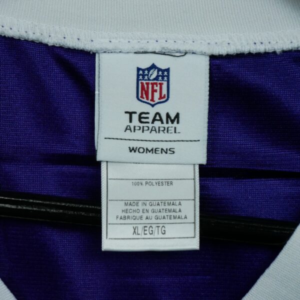 Maillot manches courtes femme violet NFL Team Apparel Equipe Minnesota Vikings QWE0239