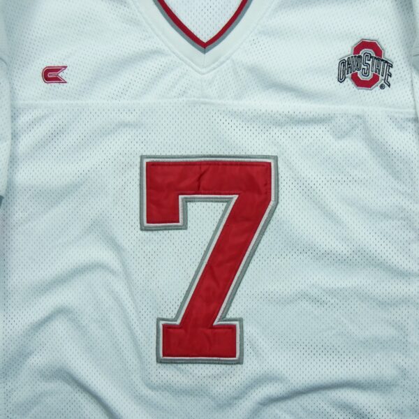 Maillot manches courtes homme blanc Colosseum Equipe Ohio State QWE0086