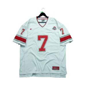 Maillot manches courtes homme blanc Colosseum Equipe Ohio State QWE0086