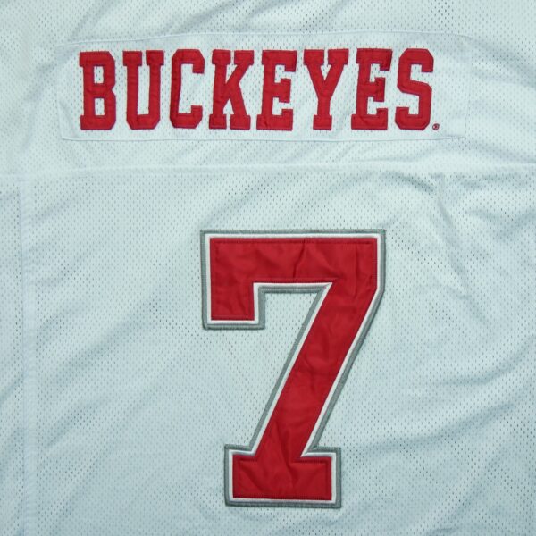 Maillot manches courtes homme blanc Colosseum Equipe Ohio State QWE0086