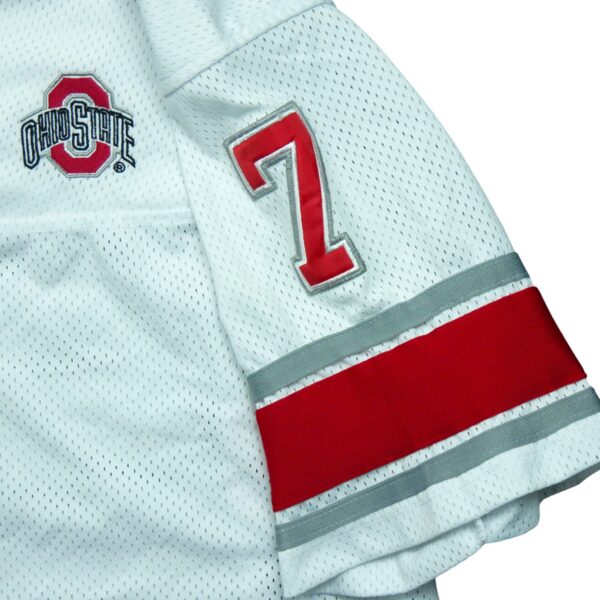 Maillot manches courtes homme blanc Colosseum Equipe Ohio State QWE0086