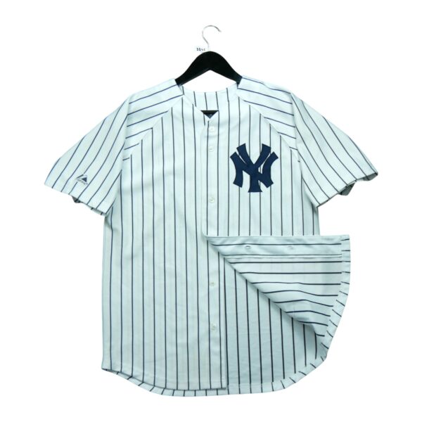 Maillot manches courtes homme blanc Majestic Equipe New York Yankees QWE3515