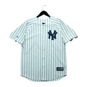 Maillot manches courtes homme blanc Majestic Equipe New York Yankees QWE3515