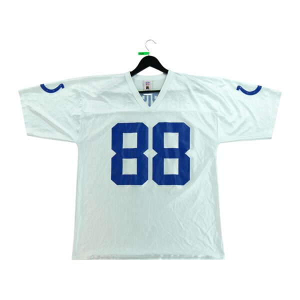 Maillot manches courtes homme blanc NFL Team Apparel Equipe Indianapolis Colts QWE0529