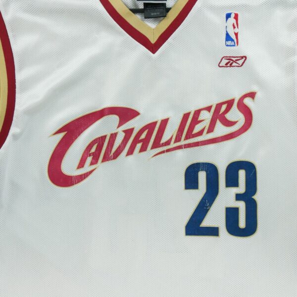 Maillot manches courtes homme blanc Reebok Equipe Cleveland Cavaliers QWE1596