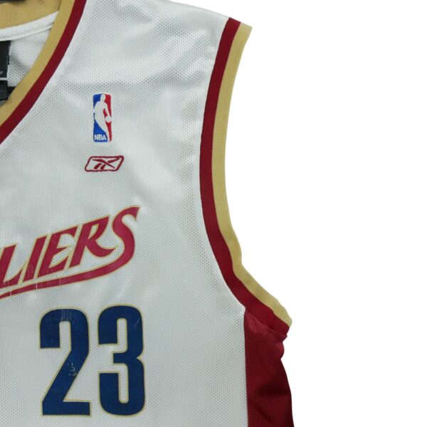 Maillot manches courtes homme blanc Reebok Equipe Cleveland Cavaliers QWE1596