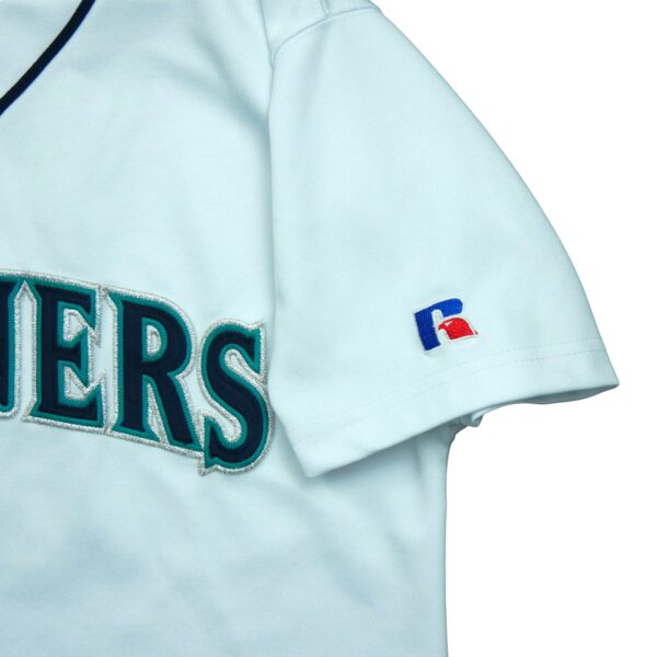 Maillot manches courtes homme blanc Russell Athletic Equipe Seattle Mariners QWE0227