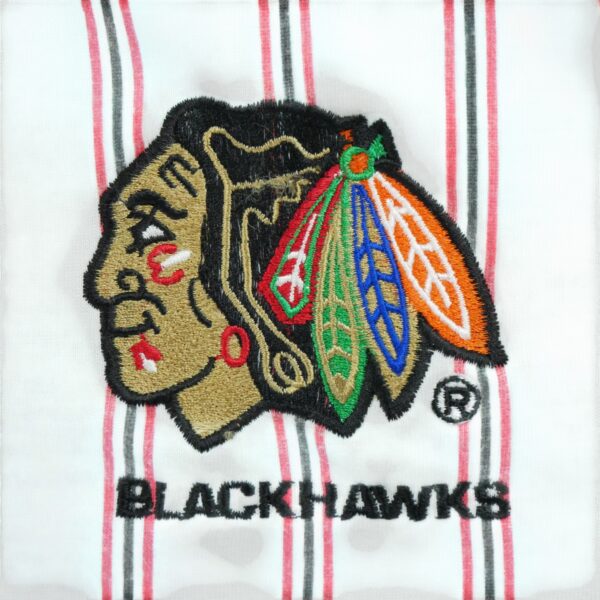 Maillot manches courtes homme blanc Starter Equipe Chicago Blackhawks QWE1522