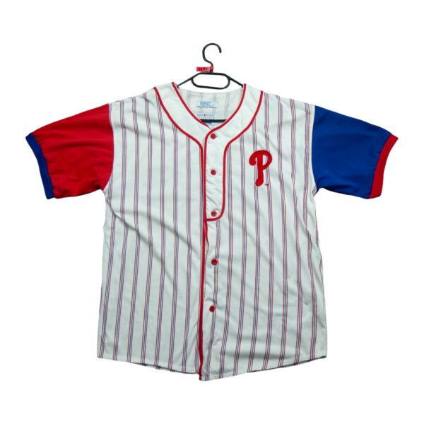 Maillot manches courtes homme blanc Starter Equipe Philadelphie Phillies QWE2250