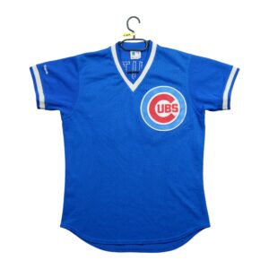 Maillot manches courtes homme bleu Majestic Equipe Chicago Cubs QWE1109