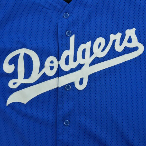 Maillot manches courtes homme bleu Majestic Equipe Los Angeles Dodgers QWE3377