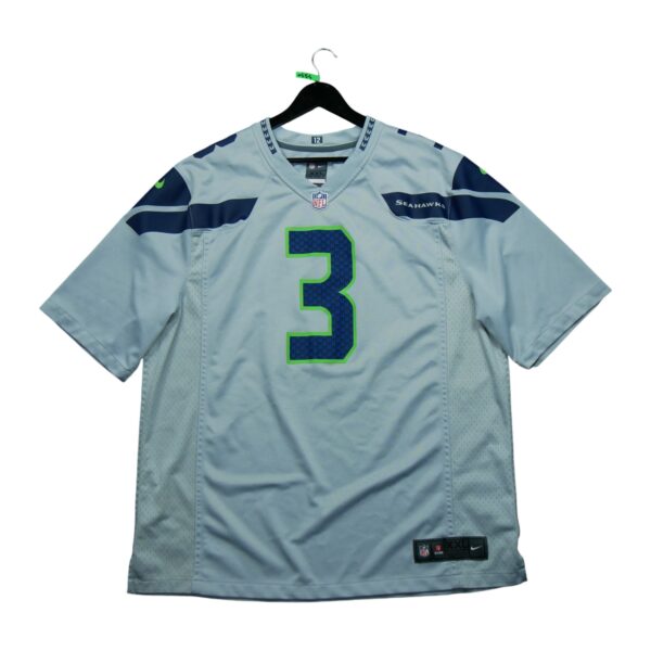 Maillot manches courtes homme gris Nike Equipe Seattle Seahawks QWE0554