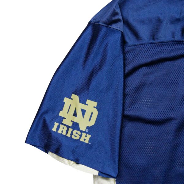 Maillot manches courtes homme marine NCAA Equipe Notre Dame QWE0361