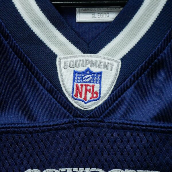 Maillot manches courtes homme marine Reebok Equipe Dallas Cowboys QWE3302