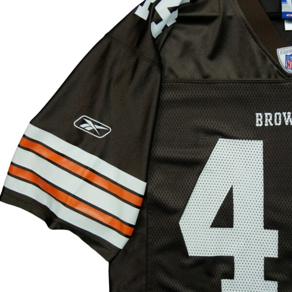 Maillot manches courtes homme marron NFL Team Apparel Equipe Cleveland Browns QWE0428