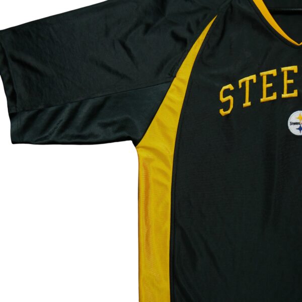 Maillot manches courtes homme noir NFL Team Apparel Equipe Pittsburgh Steelers QWE0167