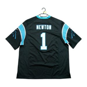 Maillot manches courtes homme noir Nike Equipe Carolina Panthers QWE1015