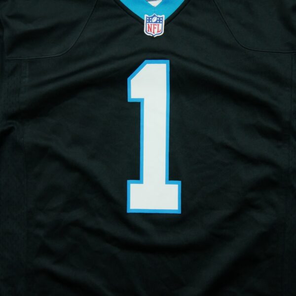 Maillot manches courtes homme noir Nike Equipe Carolina Panthers QWE1015