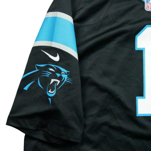 Maillot manches courtes homme noir Nike Equipe Carolina Panthers QWE1015