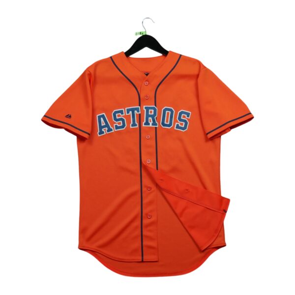 Maillot manches courtes homme orange Majestic Equipe Houston Astros QWE0184