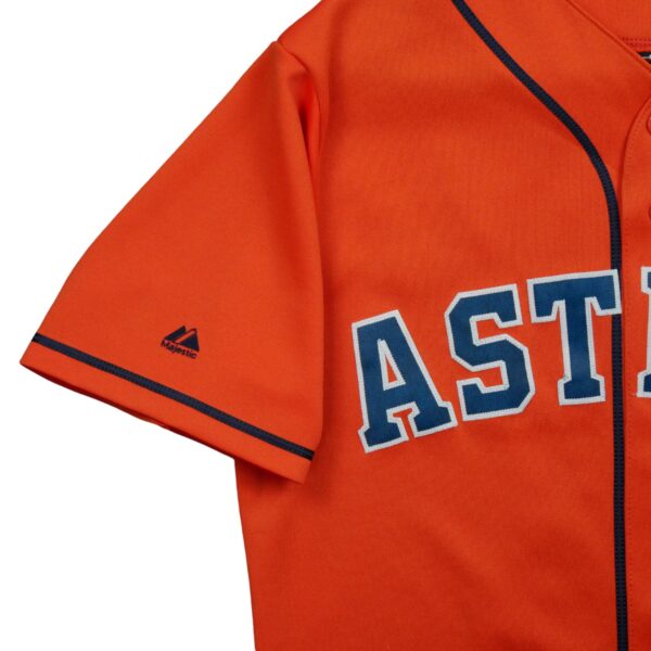 Maillot manches courtes homme orange Majestic Equipe Houston Astros QWE0184