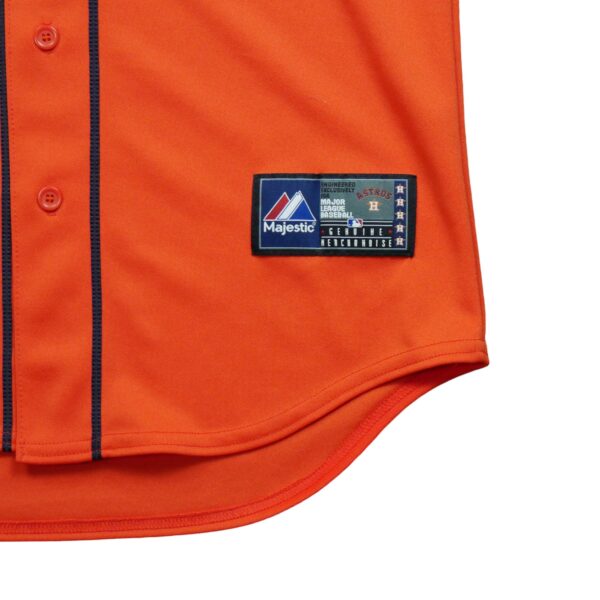 Maillot manches courtes homme orange Majestic Equipe Houston Astros QWE0184