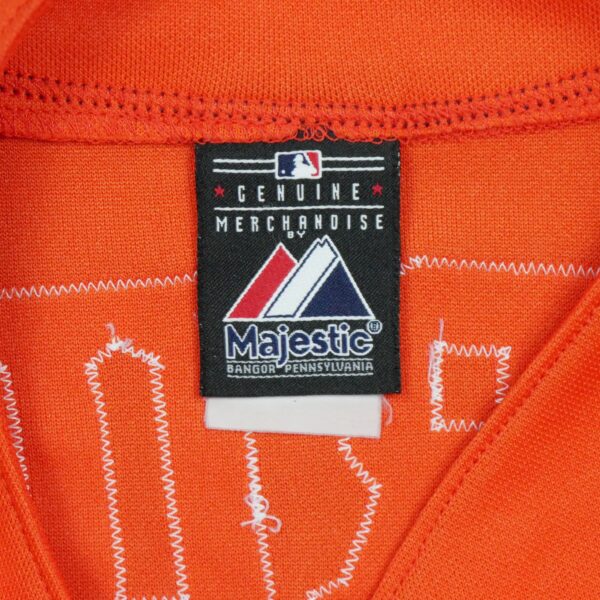 Maillot manches courtes homme orange Majestic Equipe Houston Astros QWE0184