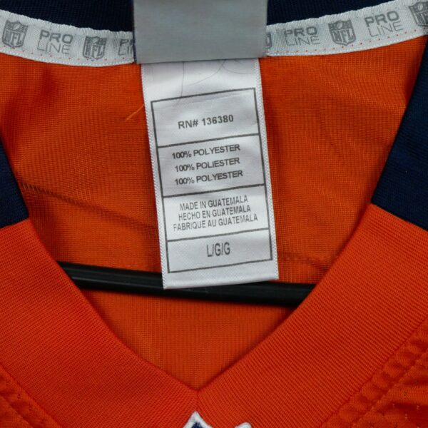 Maillot manches courtes homme orange NFL Team Apparel Equipe Denver Broncos QWE1266