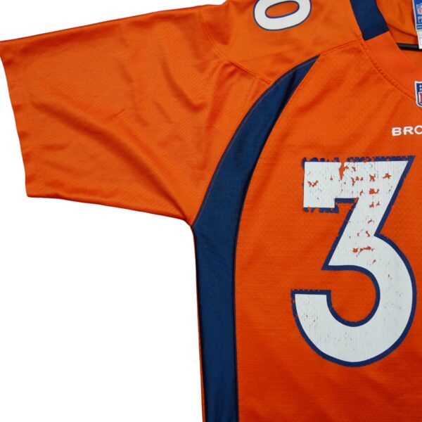 Maillot manches courtes homme orange NFL Team Apparel Equipe Denver Broncos QWE1266