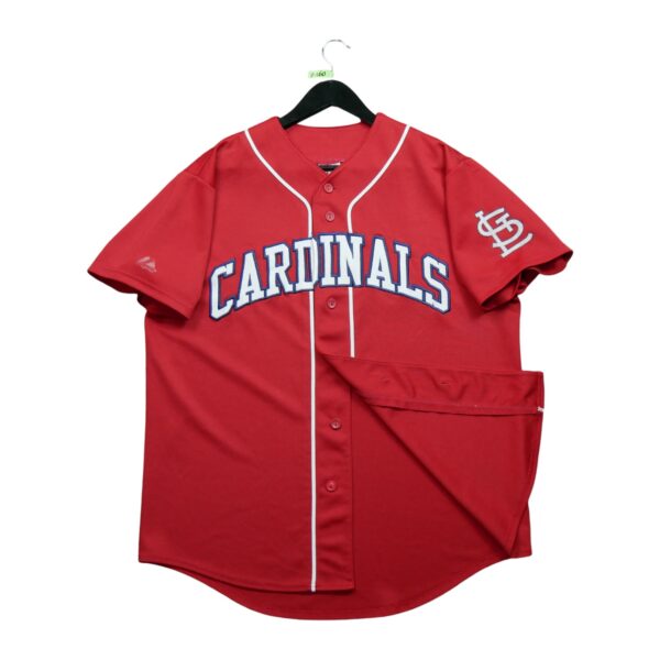 Maillot manches courtes homme rouge Majestic Equipe Saint Louis Cardinals QWE0160