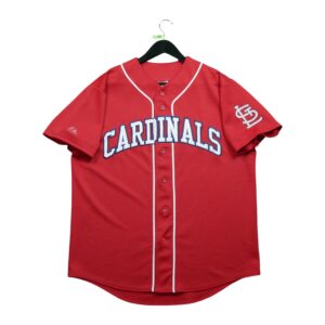 Maillot manches courtes homme rouge Majestic Equipe Saint Louis Cardinals QWE0160