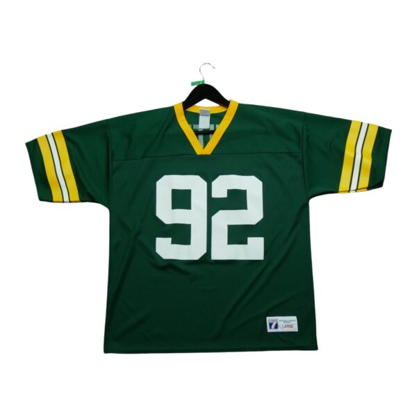 Maillot manches courtes homme vert Logo 7 Equipe Green Bay Packers QWE0029