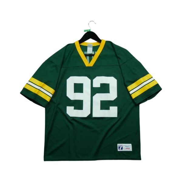 Maillot manches courtes homme vert Logo 7 Equipe Green Bay Packers QWE0029