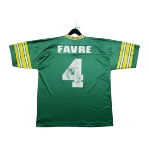 Maillot manches courtes homme vert Logo Athletic Equipe Green Bay Packers QWE0305