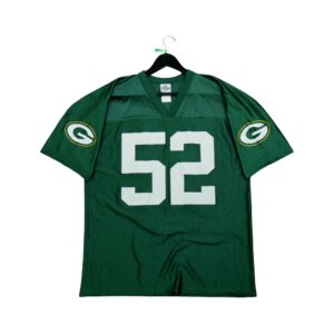 Maillot manches courtes homme vert NFL Team Apparel Equipe Green Bay Packers QWE0145