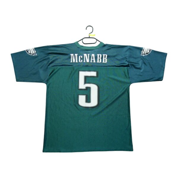 Maillot manches courtes homme vert NFL Team Apparel Equipe Philadelphia Eagles QWE1291