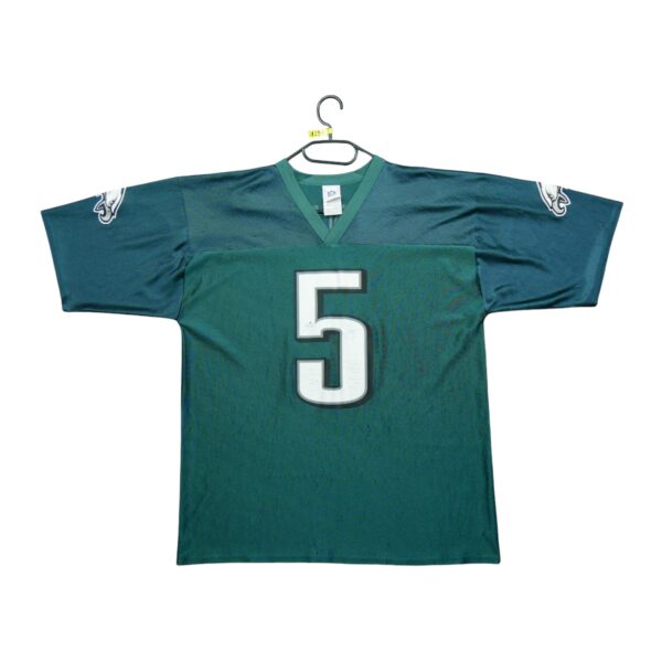 Maillot manches courtes homme vert NFL Team Apparel Equipe Philadelphia Eagles QWE1291