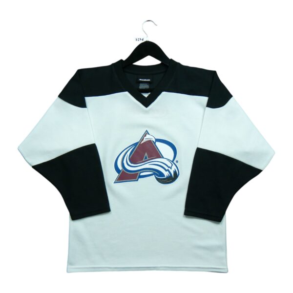 Maillot manches longues enfant blanc Reebok Equipe Colorado Avalanche QWE3276