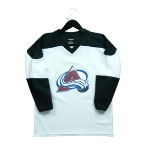 Maillot manches longues enfant blanc Reebok Equipe Colorado Avalanche QWE3276