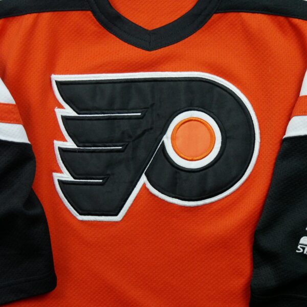 Maillot manches longues enfant orange Starter Equipe Philadelphie Flyers QWE1048