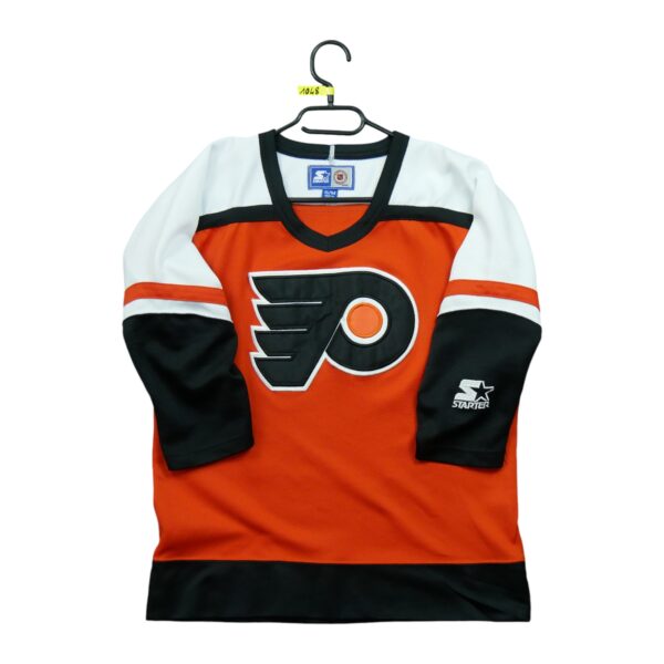 Maillot manches longues enfant orange Starter Equipe Philadelphie Flyers QWE1048