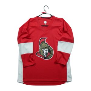 Maillot manches longues enfant rouge NHL Equipe Senateurs dOttawa QWE2291