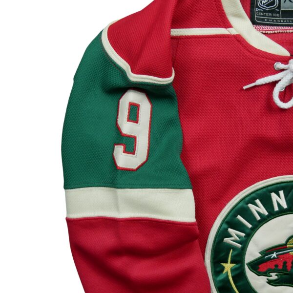 Maillot manches longues enfant rouge Reebok Equipe Minnesota Wild QWE0422